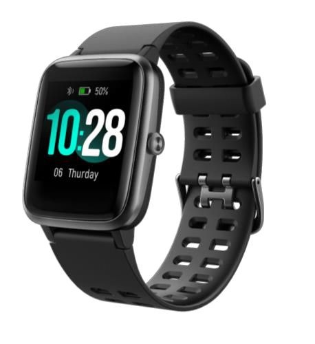 Portronics YOGG Kronos POR-991 Smart Watch- Black, Metal, fitness tracker (2-week Battery Life_IP68)